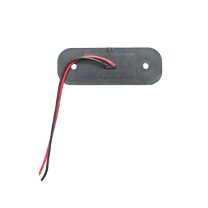 Lampada laterale  slim con LED rossa, 12V-24V, FR0175, Breckner Germany