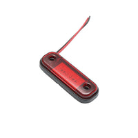 Lampada laterale  slim con LED rossa, 12V-24V, FR0175, Breckner Germany