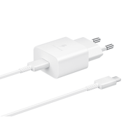 ALIMENTATORE SAMSUNG FAST EP-T1510XWEGEU 15W TYPE-C WHITE CON CAVO
