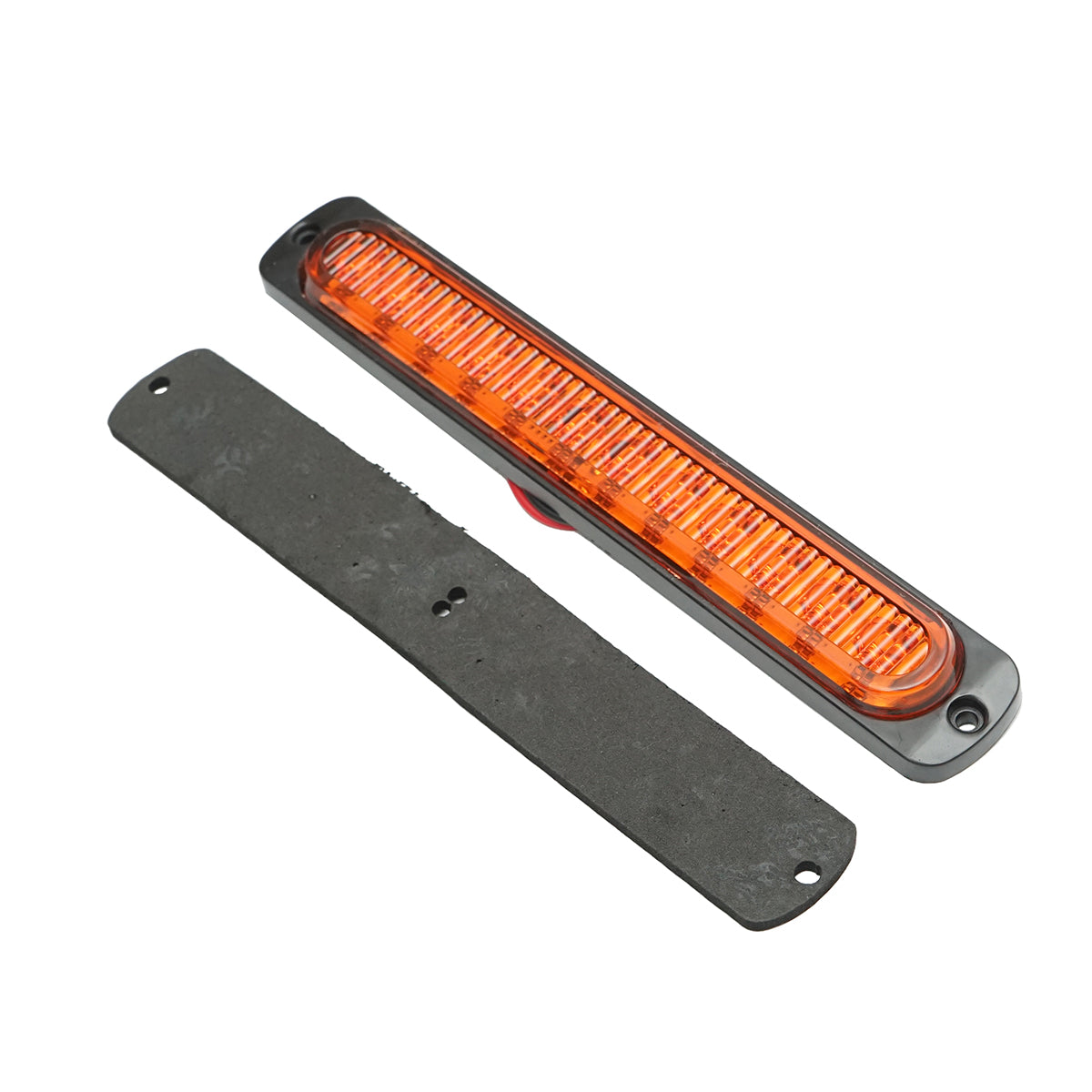 Lampada laterale  slim LED, gialla, 12V-24V, 190x30 mm, Breckner Germany