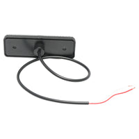 Lampada laterale bianca con LED, 24V.