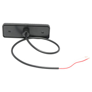 Lampada laterale bianca con LED, 24V.