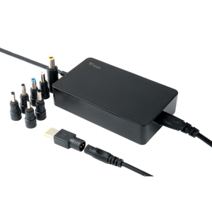 Alimentatore Universale per Notebook - 65W- 8 connettori- Slim Design
