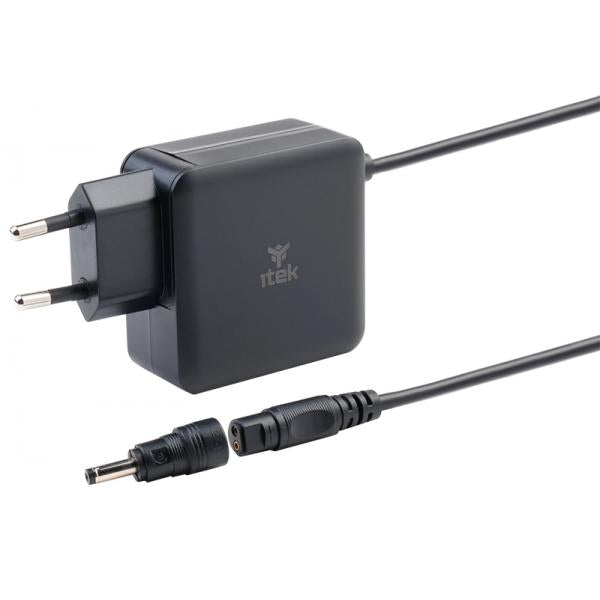 Alimentatore Universale per Notebook - 65W- Tecnologia GaN- Super Slim- 8 connettori