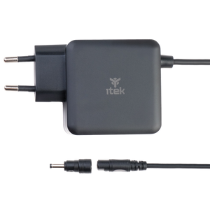 Alimentatore Universale per Notebook - 65W- Tecnologia GaN- Super Slim- 8 connettori