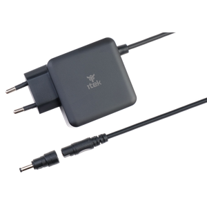 Alimentatore Universale per Notebook - 65W- Tecnologia GaN- Super Slim- 8 connettori