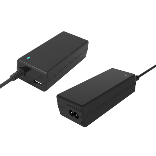 Alimentatore Universale per Notebook 65W con 12 connettori- porta USB 5V1A- 100/240VAC- 15/20VDC