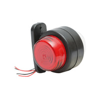 Lampada laterale con LED NEON, 12-24V, rosso-bianco, Breckner Germany