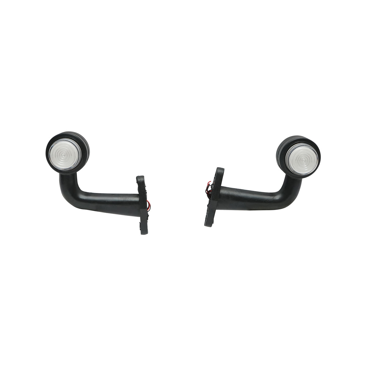 Lampada laterale con LED NEON, 12-24V, rosso-bianco, Breckner Germany