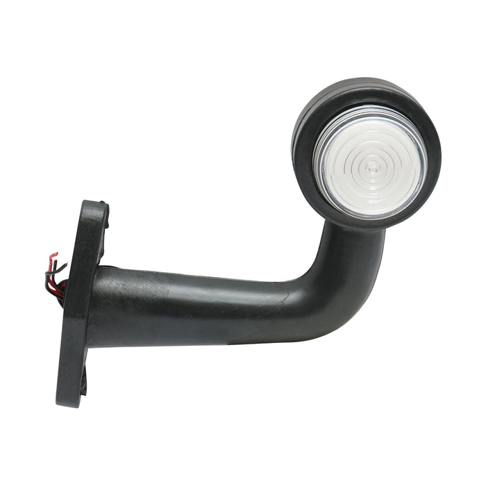 Lampada laterale con LED NEON, 12-24V, rosso-bianco, Breckner Germany