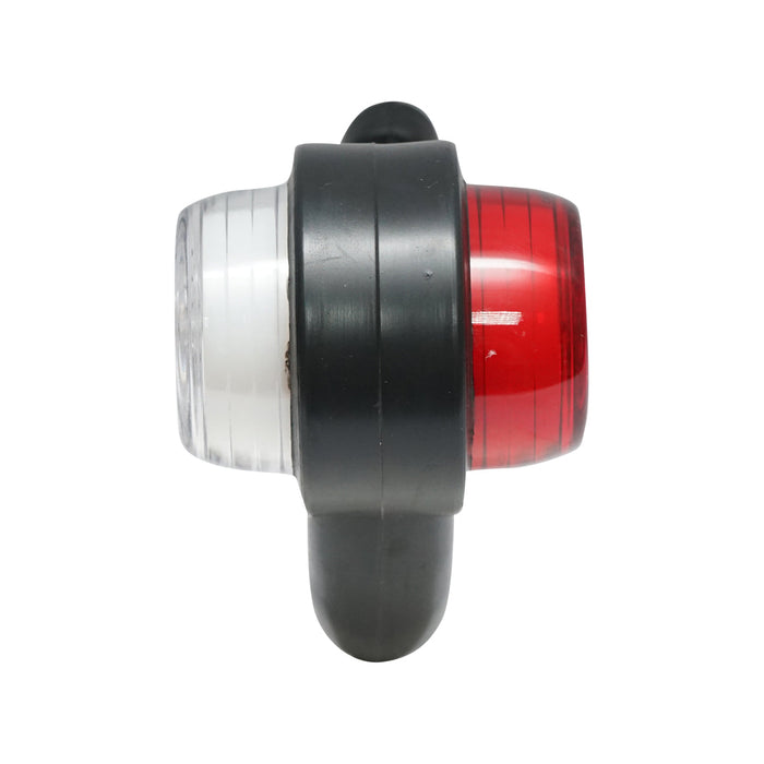 Lampada laterale con LED NEON, 12-24V, rosso-bianco, Breckner Germany