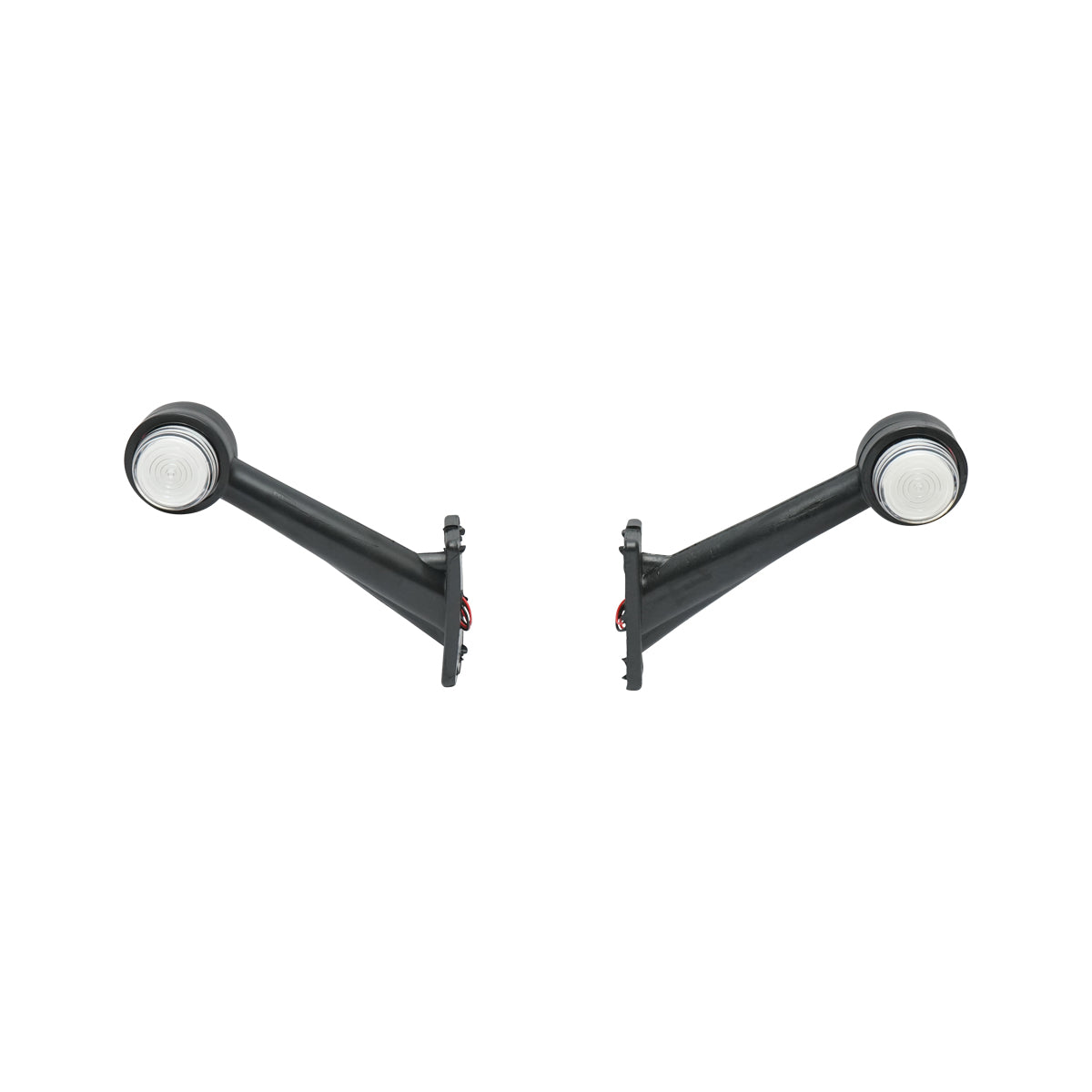 Lampada laterale con LED NEON, 12-24V, rosso-bianco, Breckner Germany