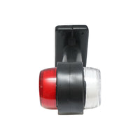 Lampada laterale con LED NEON, 12-24V, rosso-bianco, Breckner Germany