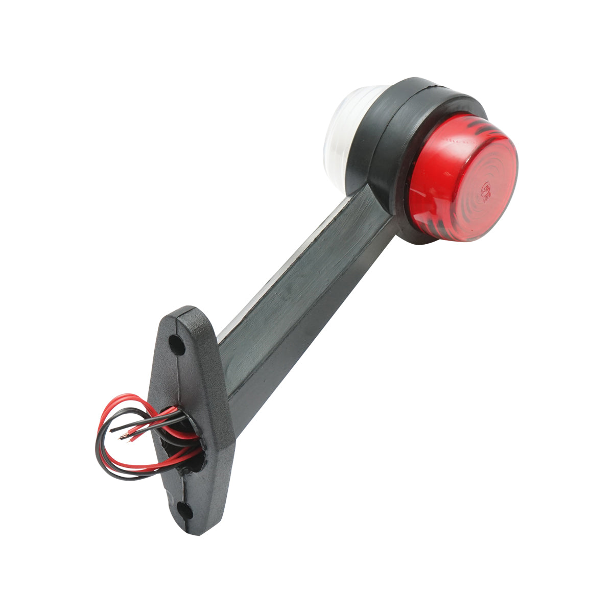 Lampada laterale con LED NEON, 12-24V, rosso-bianco, Breckner Germany