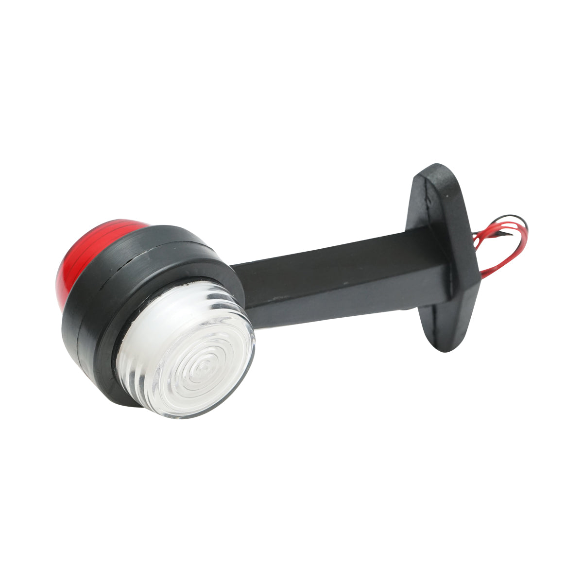 Lampada laterale con LED NEON, 12-24V, rosso-bianco, Breckner Germany