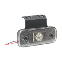 Lampada laterale con LED, 12-24V, bianca, Breckner Germany, modello FR0189W