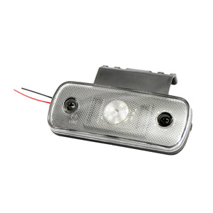 Lampada laterale con LED, 12-24V, bianca, Breckner Germany, modello FR0189W