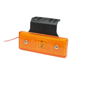 Lampada laterale con LED, 12-24V, gialla, Breckner Germany