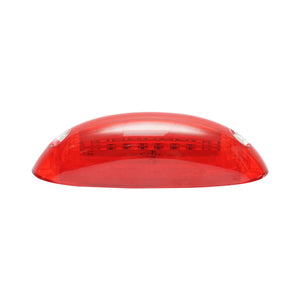 Lampada laterale con LED, 12-24V, rosso-bianca, Breckner Germany