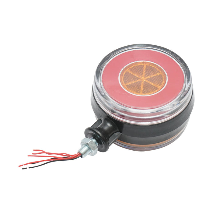 Lampada laterale con LED, 12-24V, rosso-gialla, Breckner Germany, modello FR0332RY.