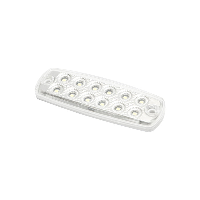 Lampada laterale LED bianca, 12V-24V, Breckner Germany