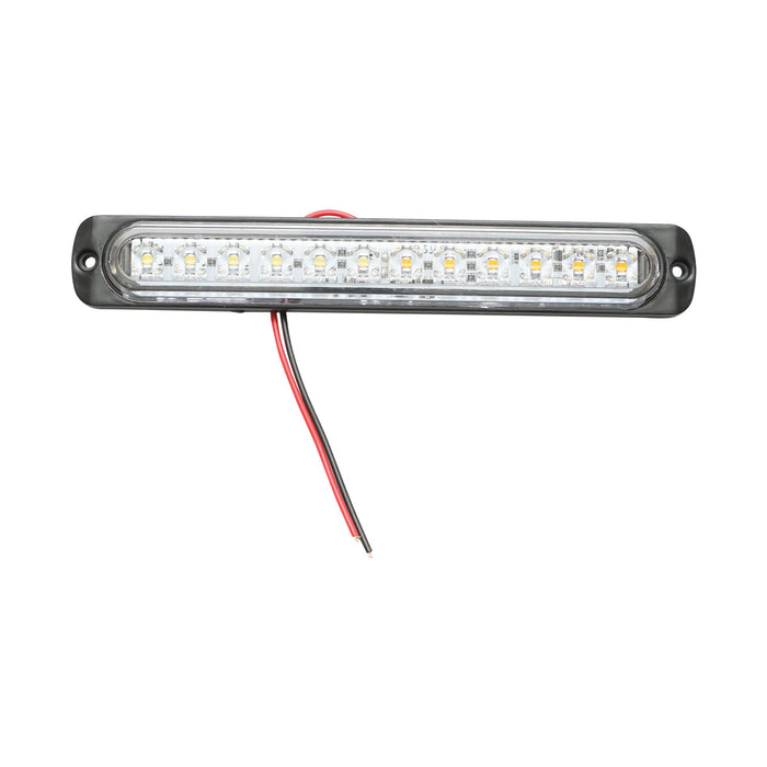Lampada laterale LED bianca/gialla, 12V-24V, FR1279, Breckner Germany