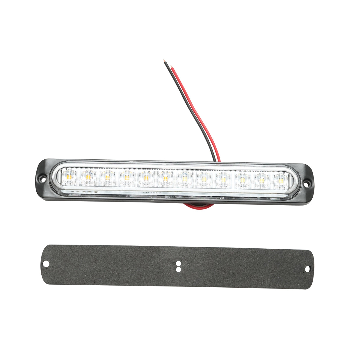 Lampada laterale LED bianca/gialla, 12V-24V, FR1279, Breckner Germany