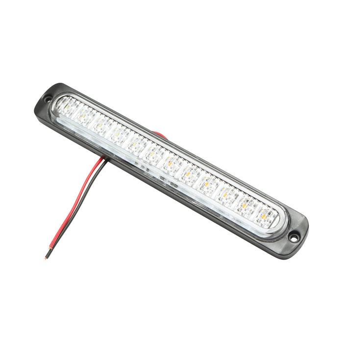 Lampada laterale LED bianca/gialla, 12V-24V, FR1279, Breckner Germany