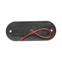 Lampada laterale LED gialla, 120 mm, 12V-24V, Breckner Germany.