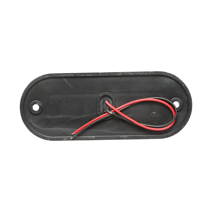 Lampada laterale LED gialla, 120 mm, 12V-24V, Breckner Germany.