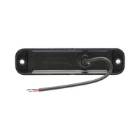 Lampada laterale LED gialla, 130 mm, 12V-24V, Breckner Germany.