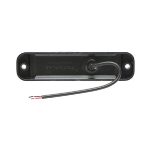 Lampada laterale LED gialla, 130 mm, 12V-24V, Breckner Germany.