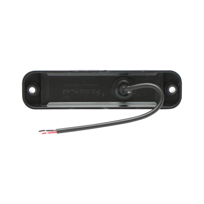 Lampada laterale LED gialla, 130 mm, 12V-24V, Breckner Germany.