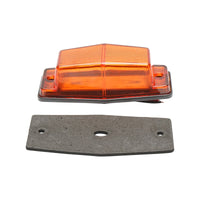 Lampada laterale LED gialla, 130 mm, 12V-24V, Breckner Germany.