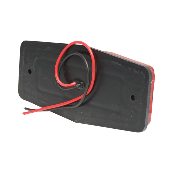 Lampada laterale LED gialla, 130 mm, 12V-24V, Breckner Germany.