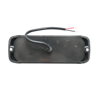 Lampada laterale LED, 12V-24V, rossa intermittente, 132x46 mm, Breckner Germany