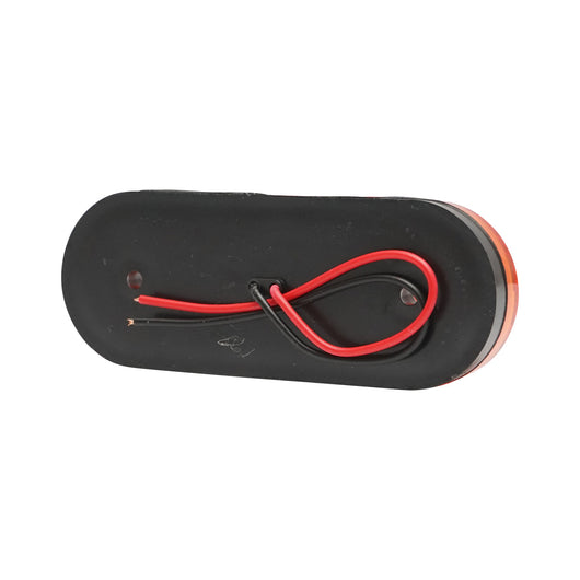 Lampada laterale LED, gialla, 12V-24V, 118 mm, Breckner Germany.