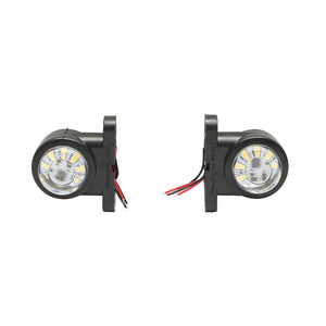 Lampada laterale rotativo con LED, alba-rosa, 12-24V, Breckner Germany, modello FR1102
