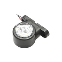 Lampada laterale rotativo con LED, alba-rosa, 12-24V, Breckner Germany, modello FR1102