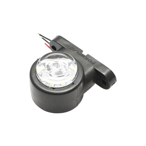 Lampada laterale rotativo con LED, alba-rosa, 12-24V, Breckner Germany, modello FR1102
