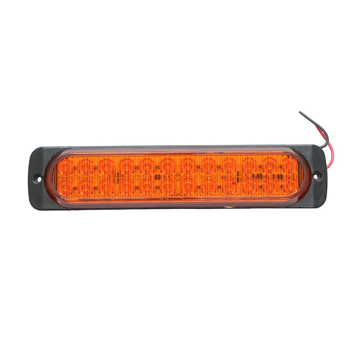 Lampada laterale slim LED, gialla, 12V-24V, FR1280, Breckner Germany