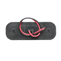 Lampada laterale slim LED, rosso-fumée, 12V-24V, 89x32 mm, Breckner Germany