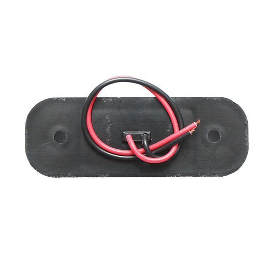 Lampada laterale slim LED, rosso-fumée, 12V-24V, 89x32 mm, Breckner Germany