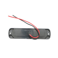 Lampada LED  laterale rossa, 12V-24V, FR0272R, Breckner Germany.