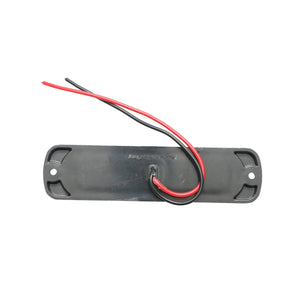 Lampada LED  laterale rossa, 12V-24V, FR0272R, Breckner Germany.