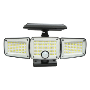 Lampada LED 2700 lm con pannello solare telecomandato e batteria 2400mAh, IP65