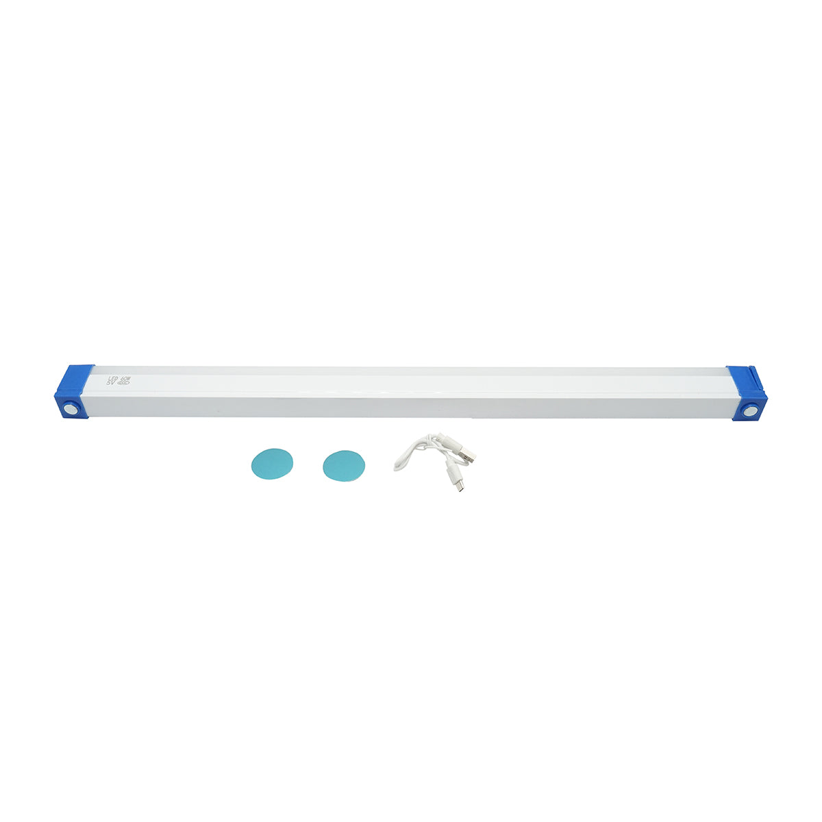 Lampada LED 60W, 6500K con impugnatura magnetica e batteria ricaricabile 3600mAh 520x23x38mm IP20