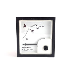Amperometro analogico 90 gradi fer. 72 50/5A 2IN Revalco