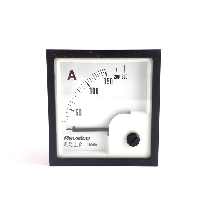 Amperometro analogico 90 gradi fer. 72 50/5A 2IN Revalco