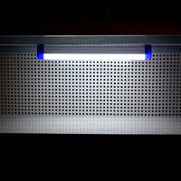 Lampada LED 90W, 6500K con impugnatura magnetica e batteria ricaricabile 2400mAh 520x23x38mm IP20